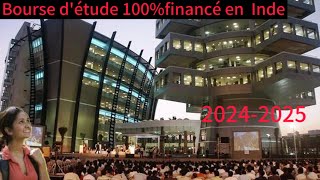 Bourse détude Entièrement financé en Inde🇮🇳 20242025 [upl. by Jeavons448]