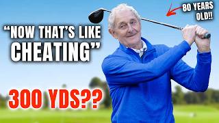 80 Year Old Golfer Aims To Hit Driver 300 Yards [upl. by Gilbert197]