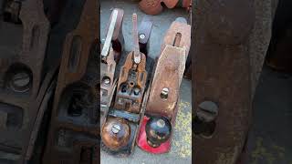 wood jointer at Romanian flea market [upl. by Berne]