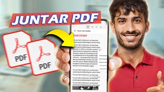 Como Juntar Vários Arquivos PDF em Um Só pelo Celular [upl. by Islek]