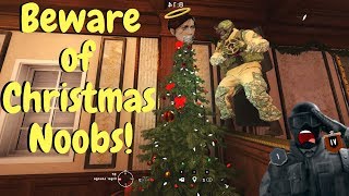 Welcome Christmas Noobs  Rainbow Six Siege [upl. by Hyrup]