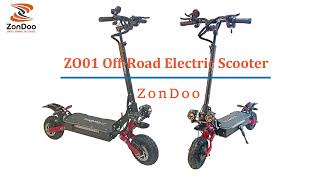 ZonDoo high speed electric scooter display [upl. by Aissila]