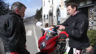 MV Agusta F3 vs Triumph Daytona 675R [upl. by Kelleher]