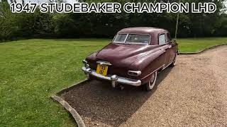 1947 STUDEBAKER CHAMPION LHD [upl. by Zanze]