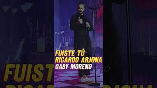 Fuiste Tú  Ricardo Arjona y Gaby Moreno  Letra con vivo mexico  shorts musica mexico [upl. by Eitteb]