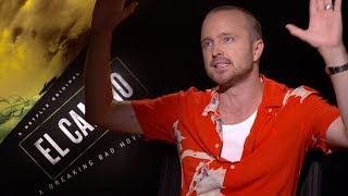 Aaron Paul Talks BREAKING BAD Movie EL CAMINO [upl. by Martens]