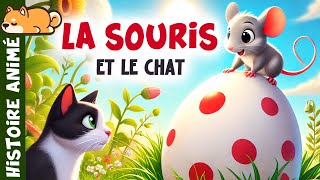 la souris et le chat 🐉 Histoire pour sendormir  Conte de fée pour enfant en français  Animation [upl. by Wescott983]