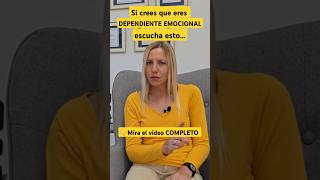 Si crees que eres DEPENDIENTE EMOCIONAL escucha estoMira el vídeo COMPLETO 👇 [upl. by Animsaj]