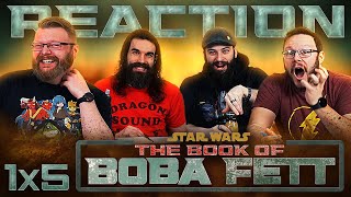 The Book of Boba Fett 1x5 REACTION quotChapter 5 Return of the Mandalorianquot [upl. by Eelek]