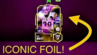 FREE ICONIC FOIL IN MADDEN mobile 24 [upl. by Creath]