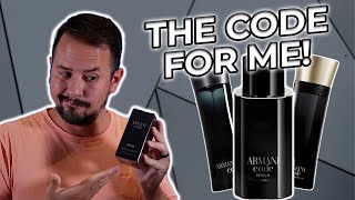 NEW Armani Code Parfum FIRST IMPRESSIONS  This Code SLAPS [upl. by Bremen]