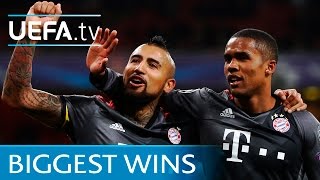 Bayern 102 Arsenal and the other biggest knockout wins [upl. by Adriane]