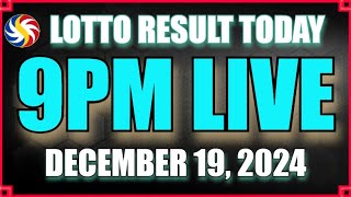 Lotto Result Today Draw Live December 19 2025 9pm Ez2 Swertres Pcso [upl. by Linder401]