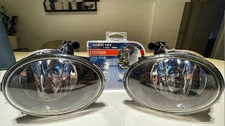 OSRAM Cool Blue Boost 5000k  Fog Lights mk6 HB4  UnboxingInstall [upl. by Lobell815]