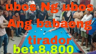 babaeng tirador Ng davao Rica vs JB Rotation parehas race to 7 bet 8800 March 20 2023 [upl. by Gershom]