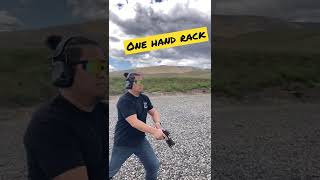 Ninja one handed handgun rack [upl. by Leitman]