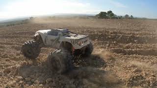 the irreverence of the little traxxas Maxx in GameOver mod [upl. by Secnarfyram252]