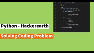 Coding Problem Solving on Hackerearth  Dictionary  map  split in Python [upl. by Epolulot956]