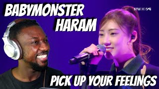 BABYMONSTER  HARAM Pick Up Your Feelings COVER Clean Ver  REACTION [upl. by Yemiaj29]