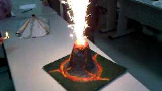 School Geography Project Make a Volcano [upl. by Mis]