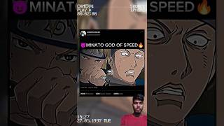 minato god of speed🗿😵naruto anime narutoshippuden shorts minato kakashishorts [upl. by Jephum776]