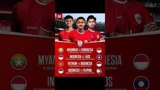 Jadwal Pertandingan Timnas Indonesia Di Piala AFF 2024 [upl. by Crispas]