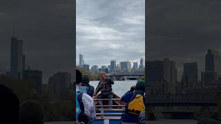 Voyageur canoeing on the Chicago River [upl. by Assenav871]