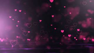 Lovely Bouncing Hearts overlays  Heart Overlays  Hearts Backgrounds  HD overlays  HD backgrounds [upl. by Otrebmal]