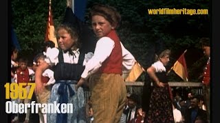 1957 color  Oberfranken  Volkstanz [upl. by Manwell]