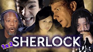 SHERLOCK Season 1 Episode 2 Reaction  The Blind Banker [upl. by Nortyad561]