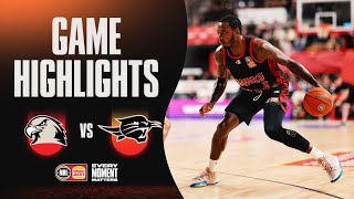 Illawarra Hawks vs Perth Wildcats  Game Highlights  Round 20 NBL24 [upl. by Ahtenek]