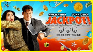 Jackpot 2024  Movie Explained in Hindi  John Cena [upl. by Annoj]