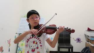 茜Strictly Strings Violin Book 1 Mozart Serenade [upl. by Eilahs414]