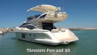 SkipperBuds 2012 Azimut 48 ft 48AZ Flybridge [upl. by Jeremie813]