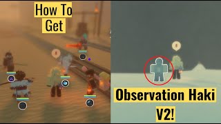 How to get observation Haki V2 in GPO [upl. by Haveman]