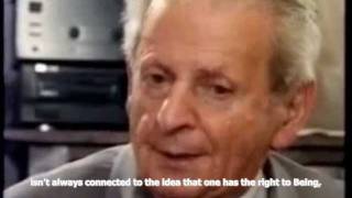 Levinas The Right To Be English Subtitles [upl. by Annaehr109]