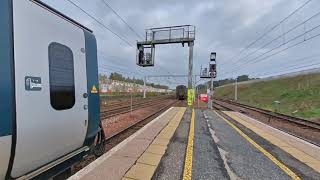 The Caledonian Sleeper Glasgow section departs from Carstairs on 210515 at 0627 in VR180 [upl. by Aicineohp]