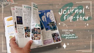 Mid Year Journal FlipThru  Sterling Ink Common Planner [upl. by Nuahsad]