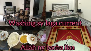 washing sy laga current  Allah ny bacha Lia  dailyvlogs zindagikasafar [upl. by Earal]