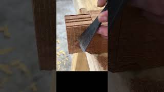 Interlocking Mortise amp Tenon Joint  Woodworking Joints woodworkingtips woodworking [upl. by Cantone]