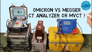 OMICRON vs MEGGER  CT Analyzer or MVCT [upl. by Tnarg]