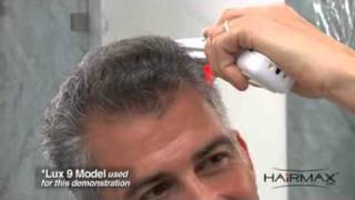 HairMax LaserComb Advanced 7 Instructional Video [upl. by Euqinomad]