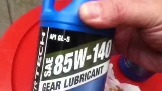 Supertech 85W140 High Performance Gear Lube [upl. by Neela613]