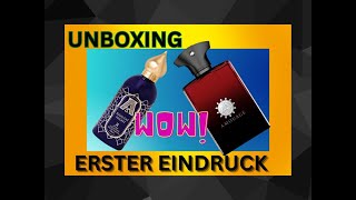 Zwei neu ZugängeAmouage Lyric ManAttar Collection Khaltat Nightunboxing und erster Eindruck [upl. by Vallery]