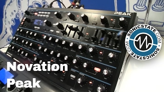 Superbooth 2017 Novation Peak With Engineer Nick Bookman [upl. by Yllut219]