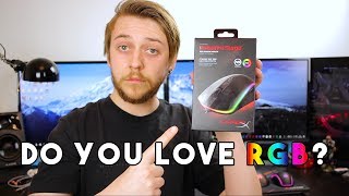 HyperX Pulsefire Surge RGB GAMING MOUSE  do you LOVE RGB [upl. by Ahsirk200]