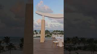 Romantic dinner with ocean view  Majestic Elegance Costa Mujeres Cancun [upl. by Linette]