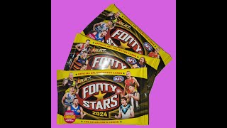 Pink Chewy PackaDay Select 2024 AFL Footy Stars Card Unwrapping 2210 [upl. by Ole]