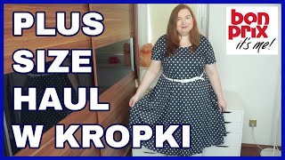 BONPRIX PLUS SIZE HAUL  KROPKI KROPKI KROPKI [upl. by Airec]