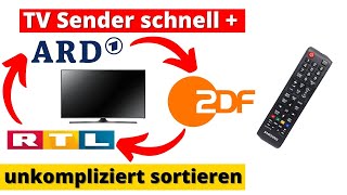 Samsung TV Senderliste schnell und einfach am PC sortieren [upl. by Ayotahc]